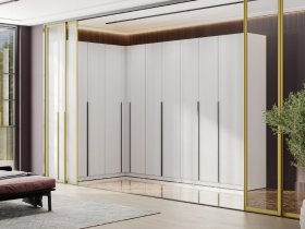 Гардеробная Эккервуд (белый) в Двуречье - dvureche.mebel-nsk.ru | фото