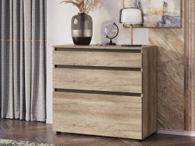 Комод КМ-01 Энигма (венге/дуб каньон) в Двуречье - dvureche.mebel-nsk.ru | фото