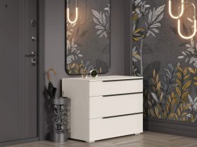 Комод с 3 ящиками Айри КМ-001 (кашемир) в Двуречье - dvureche.mebel-nsk.ru | фото