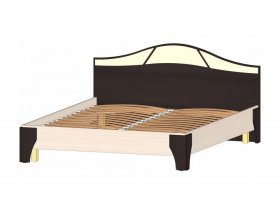 Кровать двуспальная 1,6 м Верона (Линаура) в Двуречье - dvureche.mebel-nsk.ru | фото
