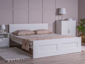 Кровать двуспальная 1,6м Сириус в Двуречье - dvureche.mebel-nsk.ru | фото