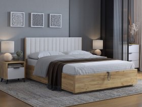 Кровать двуспальная 1,6м Юлия в Двуречье - dvureche.mebel-nsk.ru | фото