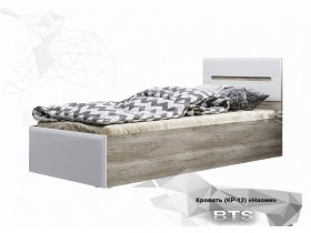 Кровать односпальная Наоми КР-12 в Двуречье - dvureche.mebel-nsk.ru | фото