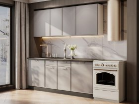 Кухонный гарнитур «Адель» 2,0м (нео) в Двуречье - dvureche.mebel-nsk.ru | фото
