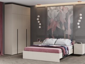 Модульная спальня Айри (кашемир) в Двуречье - dvureche.mebel-nsk.ru | фото