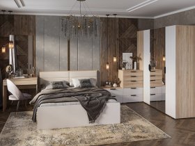 Модульная спальня Норд в Двуречье - dvureche.mebel-nsk.ru | фото