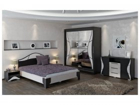 Модульная спальня Верона (Линаура) в Двуречье - dvureche.mebel-nsk.ru | фото
