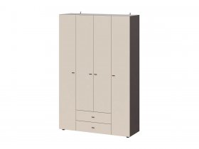 Шкаф четырехстворчатый Гиза в Двуречье - dvureche.mebel-nsk.ru | фото