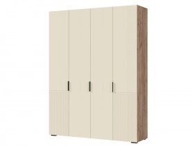 Шкаф четырехстворчатый (комби) Соната ШК-04 в Двуречье - dvureche.mebel-nsk.ru | фото