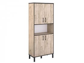 Шкаф для документов Шк050.0 Гермес лофт (дуб крафт серый) в Двуречье - dvureche.mebel-nsk.ru | фото