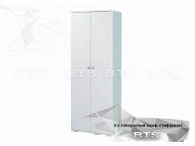 Шкаф двухстворчатый Тифани ШК-09 (BTS) в Двуречье - dvureche.mebel-nsk.ru | фото