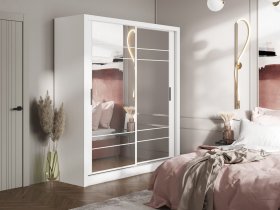 Шкаф-купе Дрим-1 2,0м (белый) в Двуречье - dvureche.mebel-nsk.ru | фото