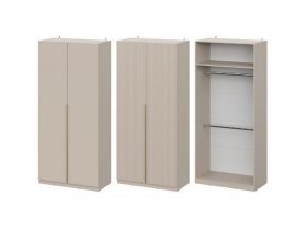 Шкаф ШК-100 Эккервуд (меланж) в Двуречье - dvureche.mebel-nsk.ru | фото