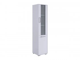 Стеллаж Лайт-2 (белый/белый) в Двуречье - dvureche.mebel-nsk.ru | фото