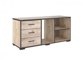 Тумба 1200 Тм075.0 Гермес лофт (дуб крафт серый) в Двуречье - dvureche.mebel-nsk.ru | фото