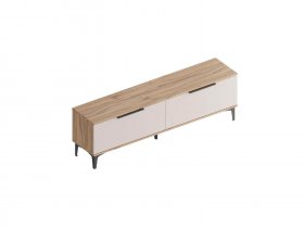 Тумба под ТВ 160 Сицилия (дуб альпийский/тефия) в Двуречье - dvureche.mebel-nsk.ru | фото
