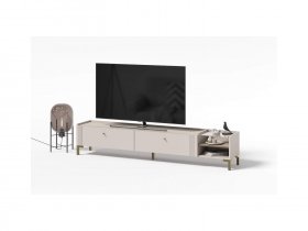 Тумба под ТВ ТБ2 Одетта (дуб эндгрей/меланж) в Двуречье - dvureche.mebel-nsk.ru | фото